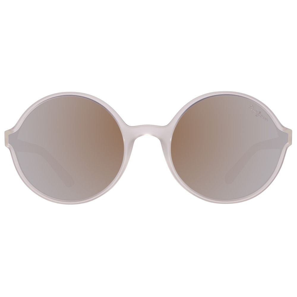 Pepe Jeans Unisex Transparent Plastic Sunglasses