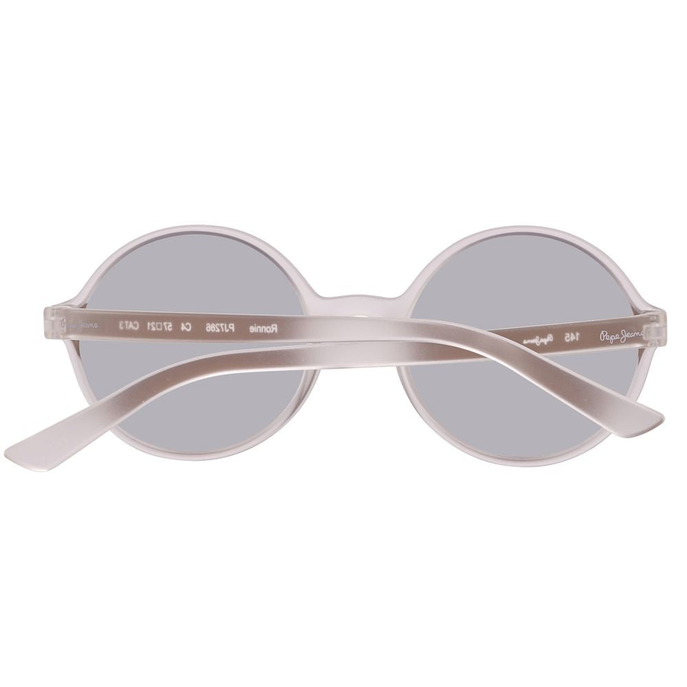Pepe Jeans Unisex Transparent Plastic Sunglasses