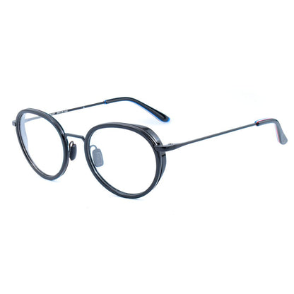 Vuarnet Black Stainless Steel 2 in 1 Glasses & Sunglasses
