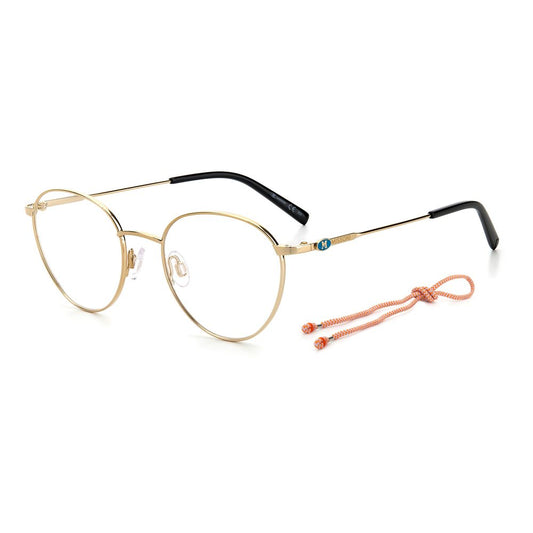 M Missoni Golden Metal Frames for Women