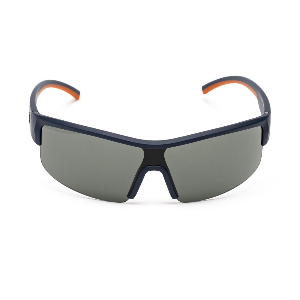 Belstaff Men's Sunglasses – Blue Resin Frame with Grey Lenses, 65mm