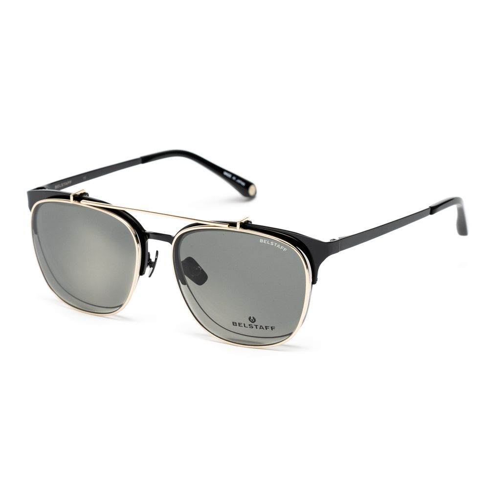 Belstaff Women’s Hatchernegrod Sunglasses – Black Titanium Frame, Grey Lenses