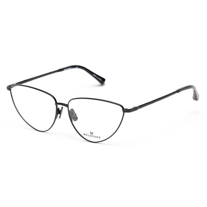 Belstaff Women’s Optical Glasses – Black Titanium Frame, 57mm