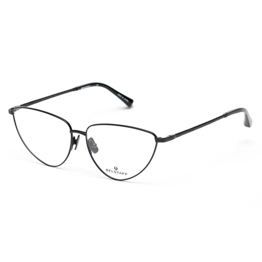 Belstaff Women’s Optical Glasses – Black Titanium Frame, 57mm
