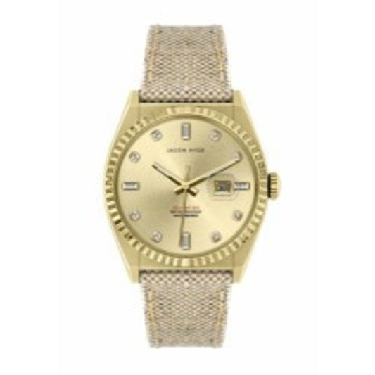 Jason Hyde Brown Textile Watch for Women