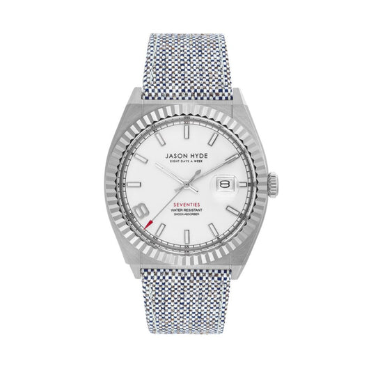 Jason Hyde Gray Textile Watch for Men