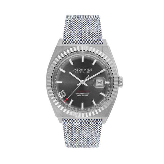Jason Hyde Gray Textile Watch for Men