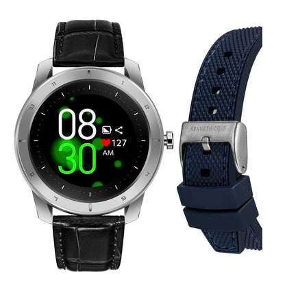 Kenneth Kole Blue Silicone Watch for Men