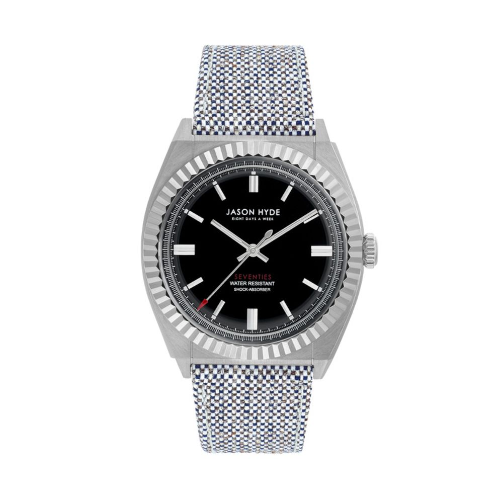 Jason Hyde Gray Textile Watch for Men
