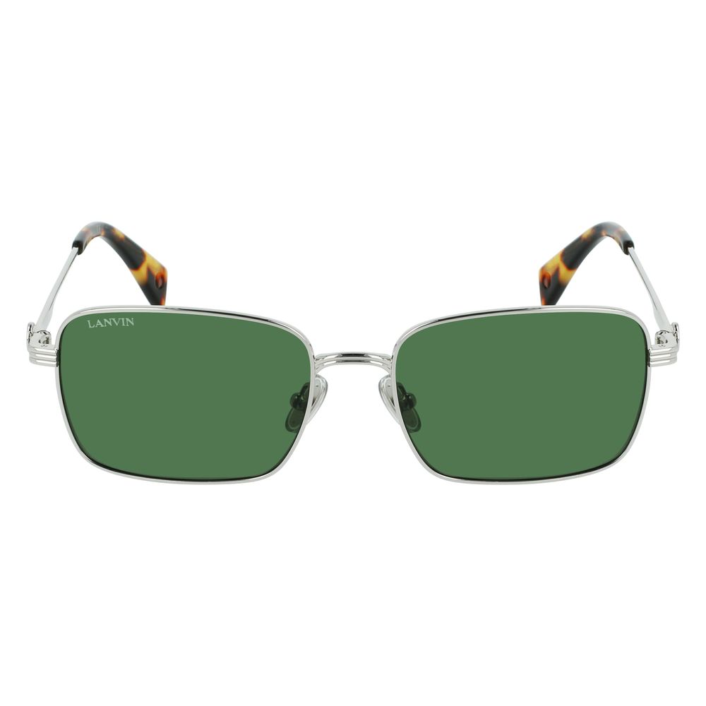 Lanvin Unisex Sunglasses – Gray Metal Frame with Stylish Appeal