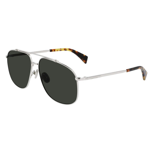 Lanvin Gray Metal Sunglasses for Men