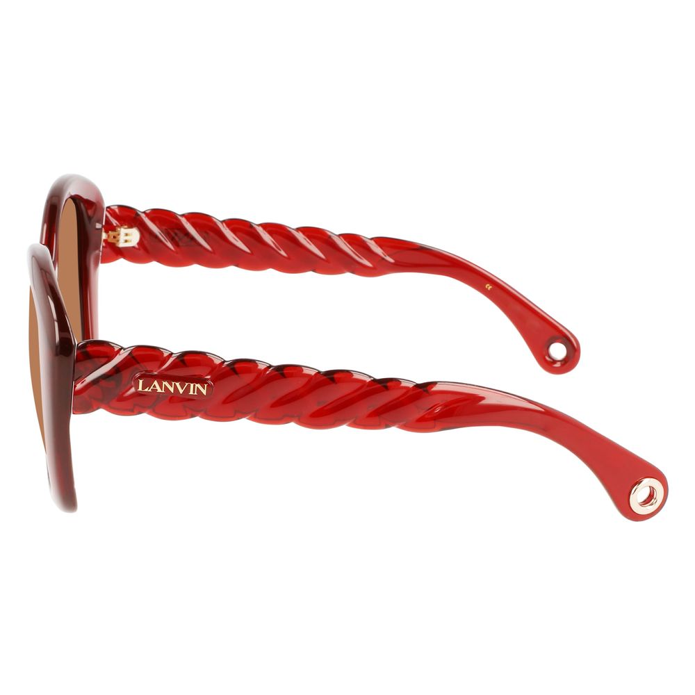 Lanvin Red Bio Injected Sunglasses for Women