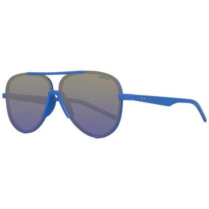 Polaroid Unisex Blue Plastic Sunglasses – Polarized, 60mm