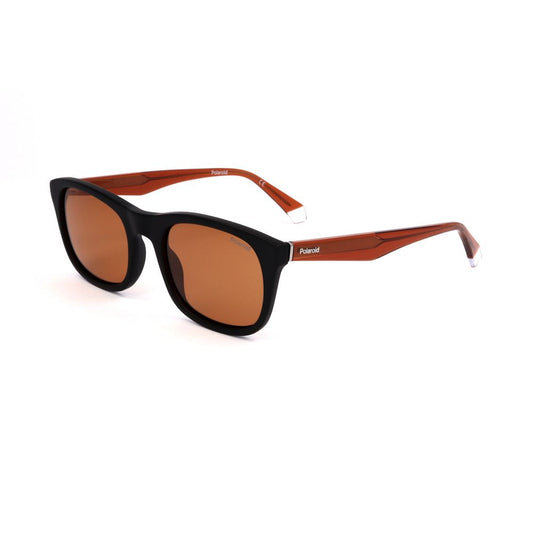 Polaroid Unisex Black Resin Sunglasses – PLD2104SX8LZ, 55mm