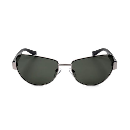 Polaroid Unisex Sunglasses – Black Polycarbonate Frame, 57mm