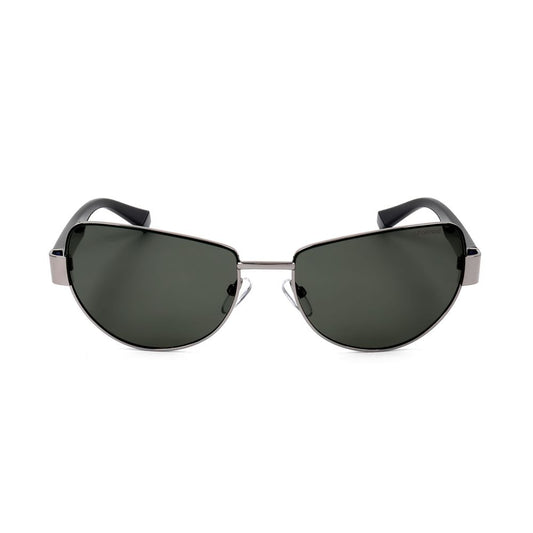 Polaroid Unisex Sunglasses – Black Polycarbonate Frame, 57mm