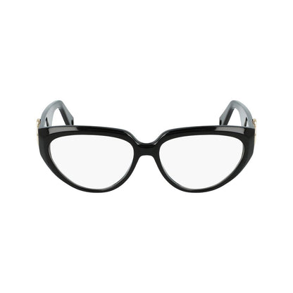 Lanvin Women’s Acetate Glasses – Black Square Frame, 55mm