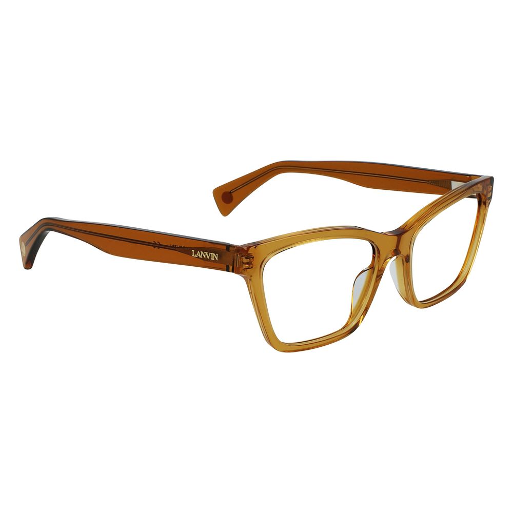 Lanvin Brown Acetate Frames - Designer Optical Eyewear