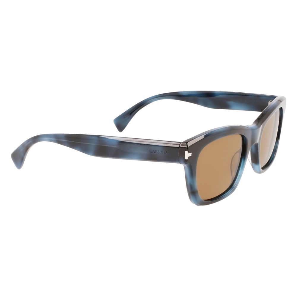 Lanvin Men's Blue Acetate Sunglasses – Stylish Frame for Every Occasion