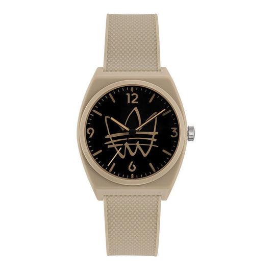 Adidas Brown Silicone Analog Quartz Watch