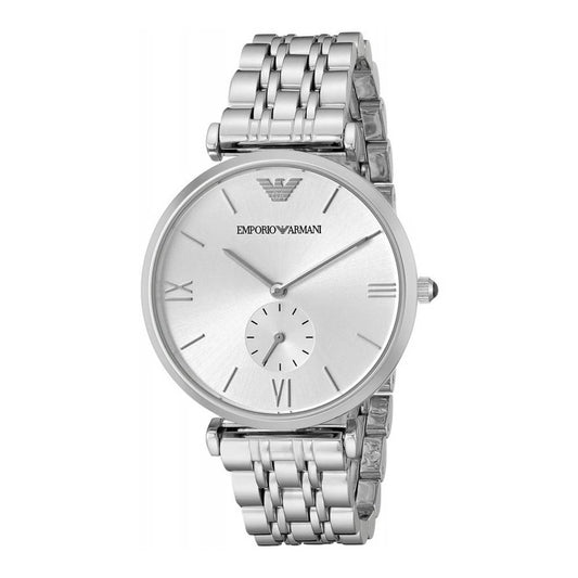 Armani Silver Steel Watch for Men
