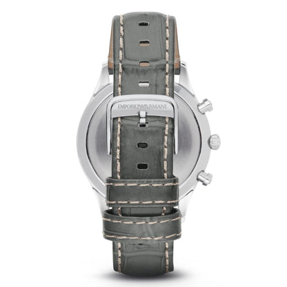 Armani Green Leather Watch for Men