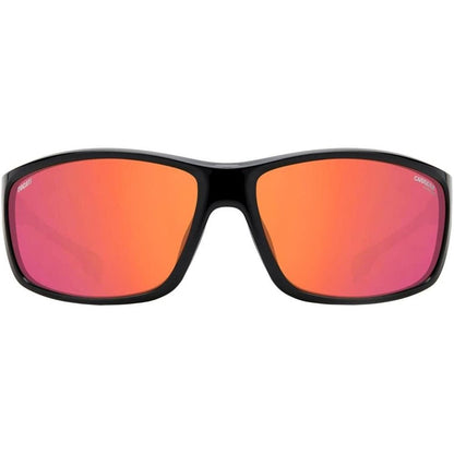 Carrera Red & Black Wrap Around Sports Sunglasses