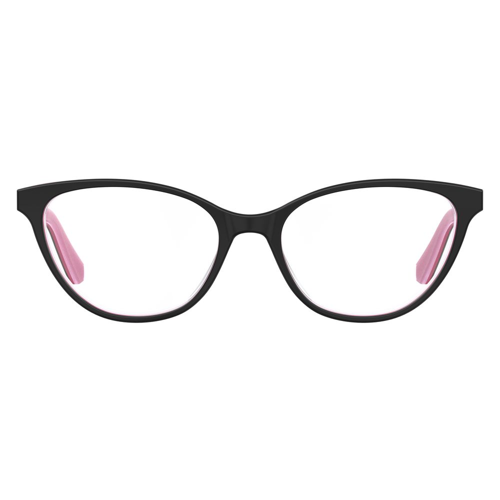 Love Moschino Women's Black Acetate Optical Glasses