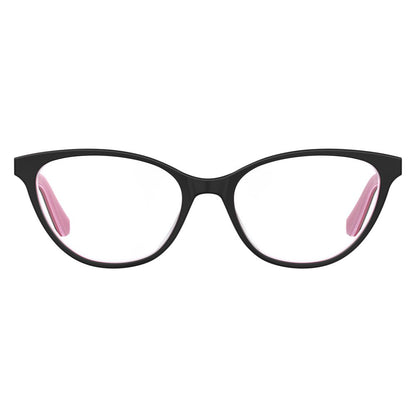 Love Moschino Women's Black Acetate Optical Glasses