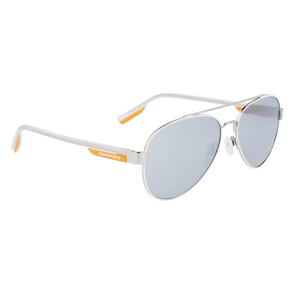 Converse White Metal Sunglasses – Stylish Oversized Design with UV Protection