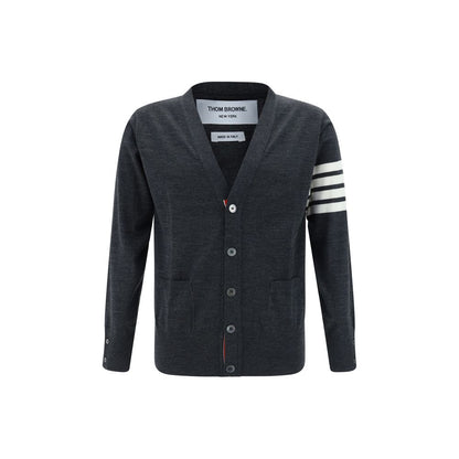 Thom Browne Fleece Wool Cardigan