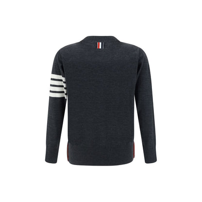 Thom Browne Fleece Wool Cardigan
