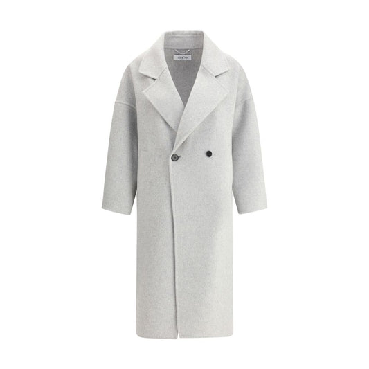 Aftercoat Double-breasted Long Coat