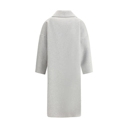 Aftercoat Double-breasted Long Coat