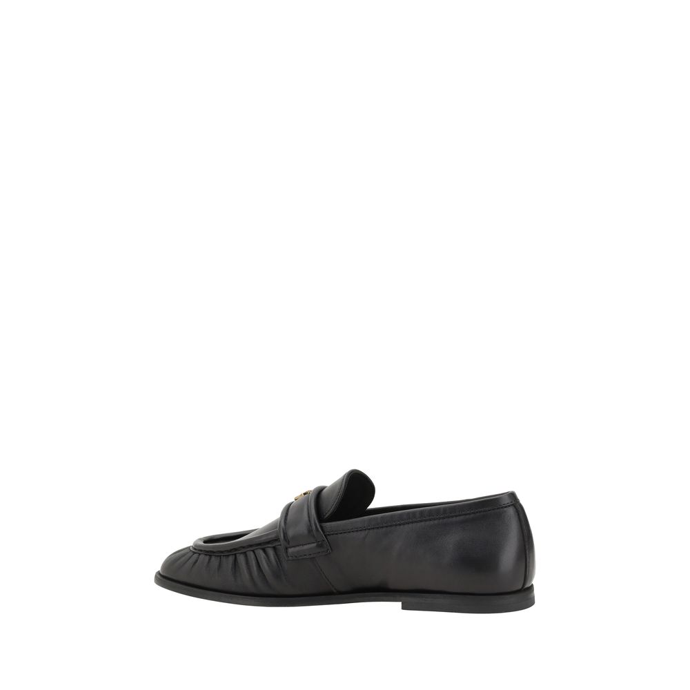 PINKO Naty Leather Loafers