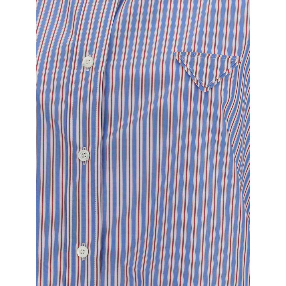 Prada Striped Shirt: Timeless Elegance Meets Modernity