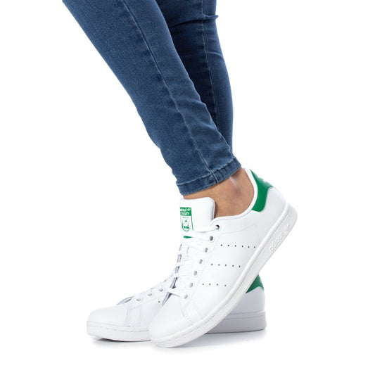 Adidas Green & White Stan Smith Leather Trainers