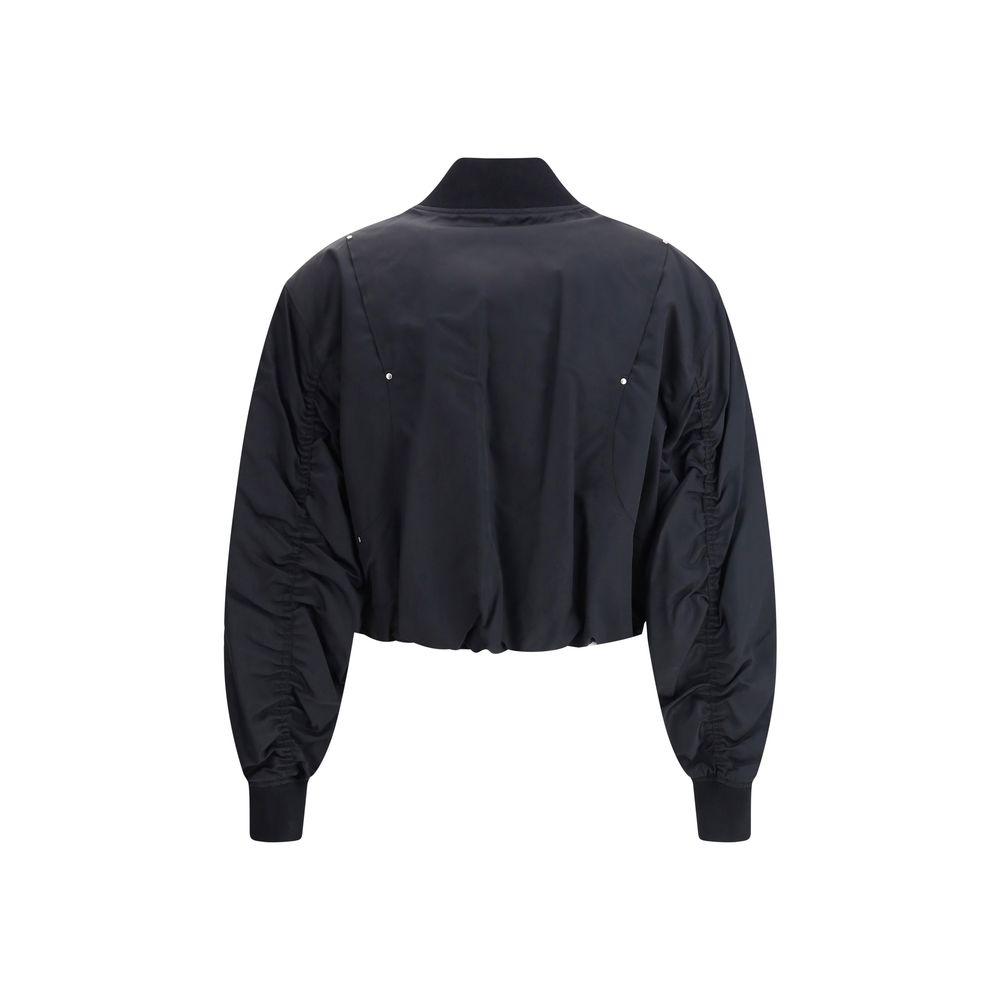 Moose Knuckles Black Cropped Rougemont Jacket for Women