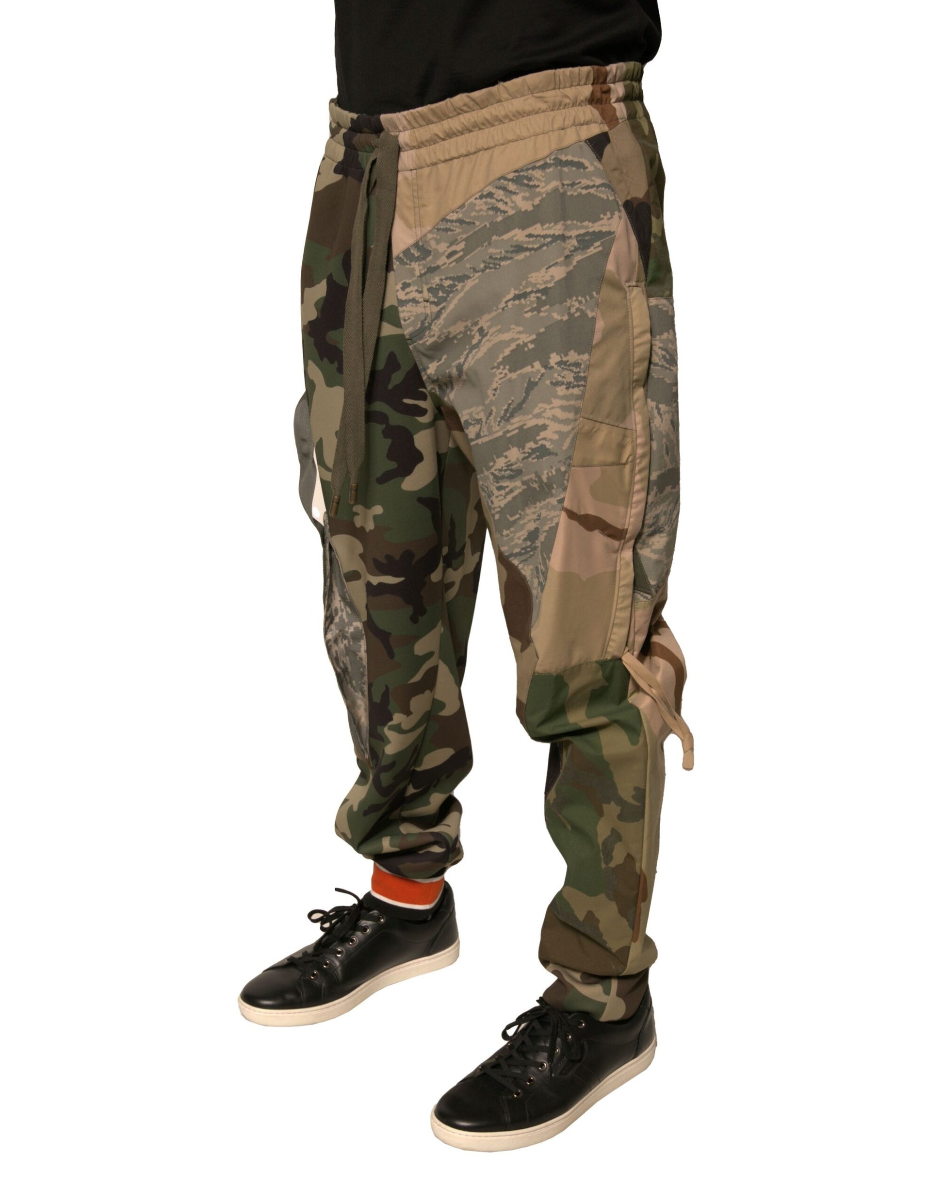 Dolce & Gabbana Multicolour Camouflage Jogger Sweatpants