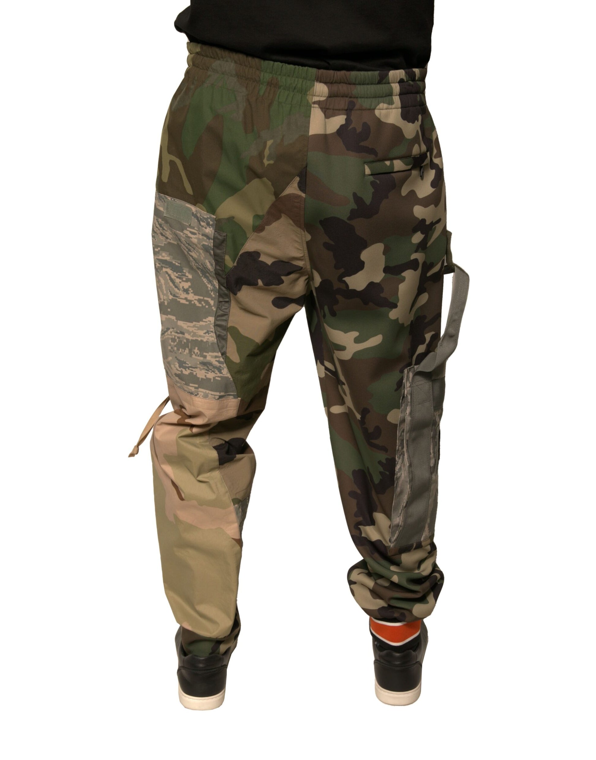 Dolce & Gabbana Multicolour Camouflage Jogger Sweatpants