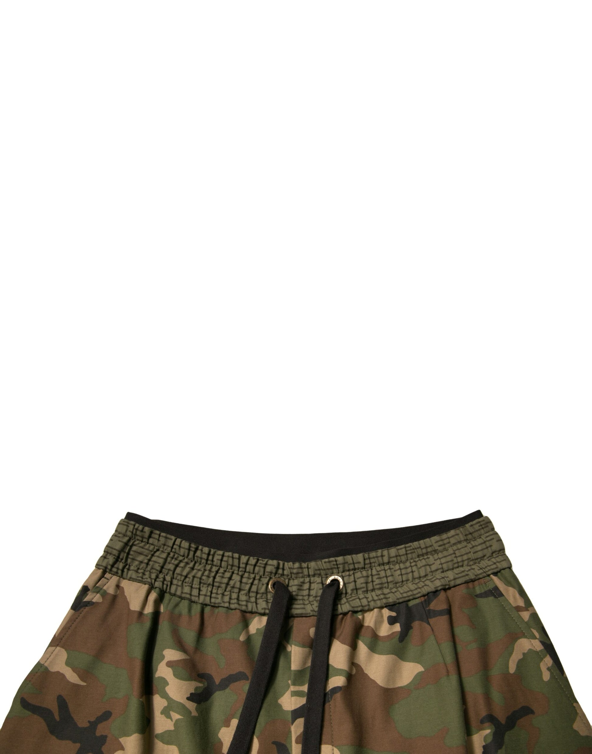 Dolce & Gabbana Multicolor Camouflage Cargo Sweatpants