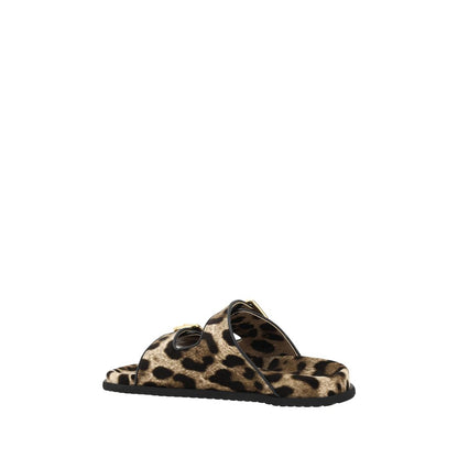 Dolce & Gabbana Animal Print Sandals