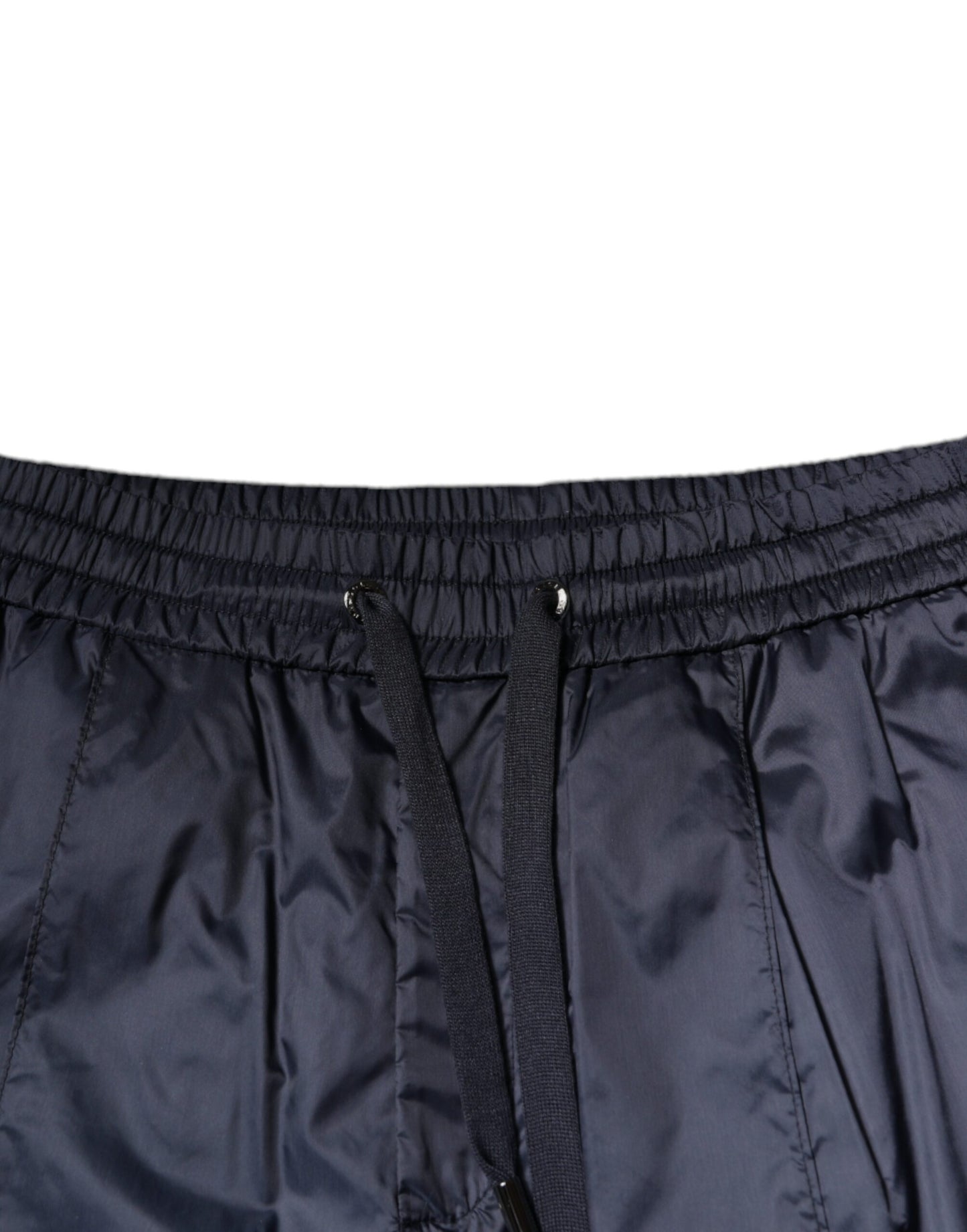 Dolce & Gabbana Dark Blue Cotton Skinny Sweatpants