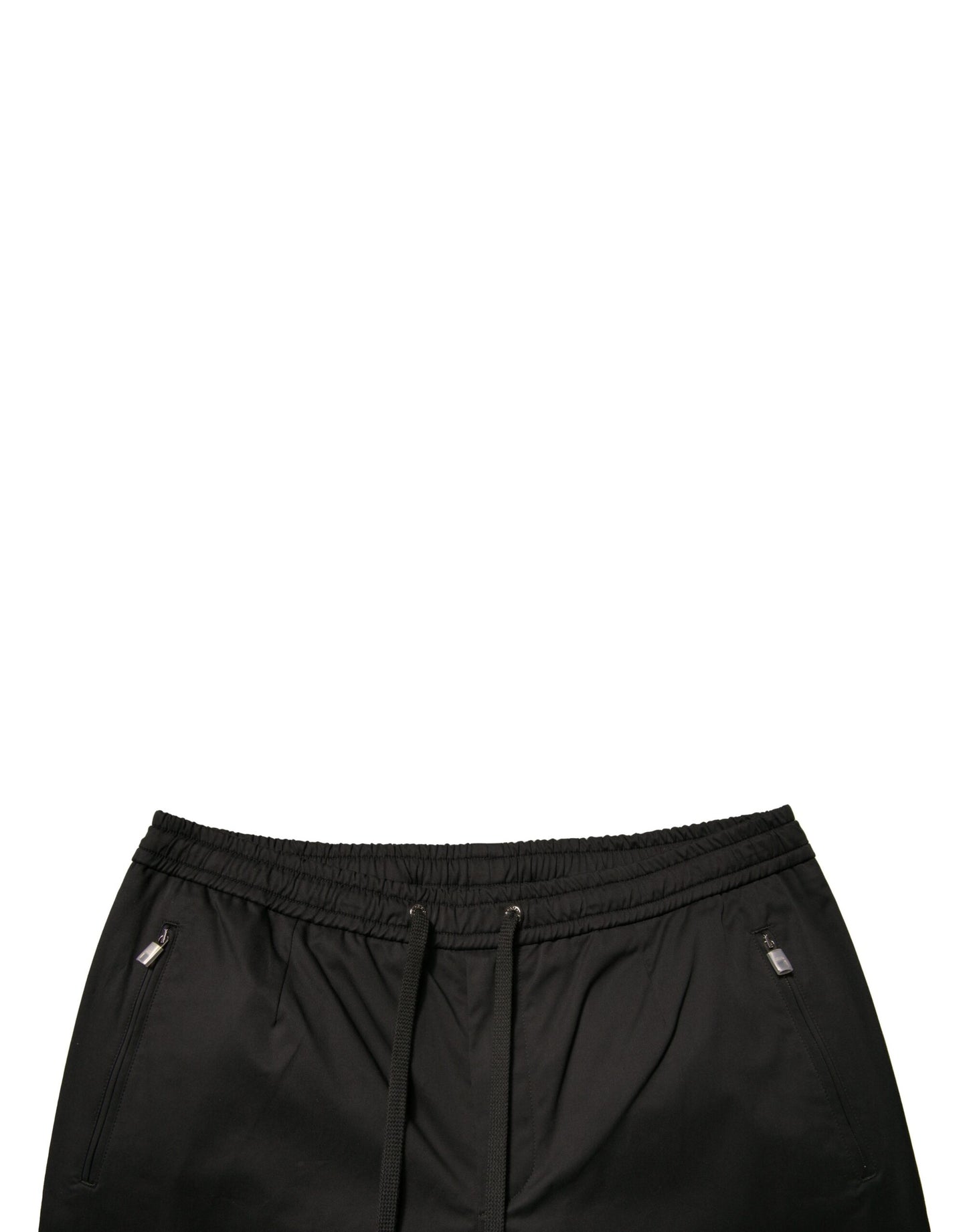 Dolce & Gabbana Black Cotton Stretch Jogger Sweatpants