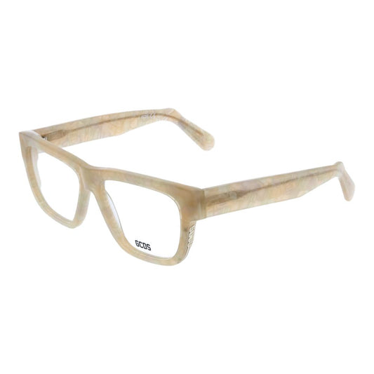 GCDS Unisex Optical Glasses – White Rectangle Frames, 54mm