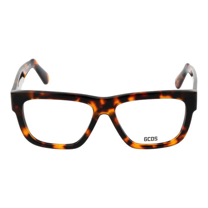 GCDS Unisex Optical Glasses – Brown Rectangle Frame, 54mm