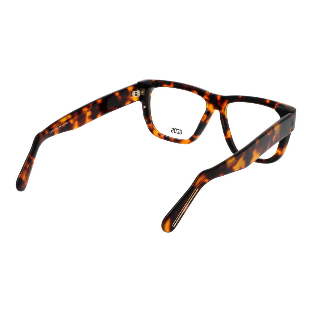 GCDS Unisex Optical Glasses – Brown Rectangle Frame, 54mm