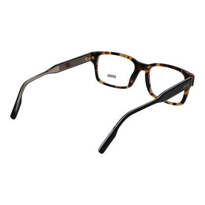Ermenegildo Zegna Brown Men’s Optical Frames – Rectangle, 54mm
