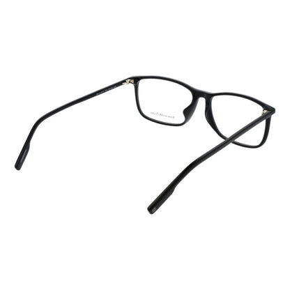 Ermenegildo Zegna Men’s Optical Glasses – Black Rectangle Frame, 57mm