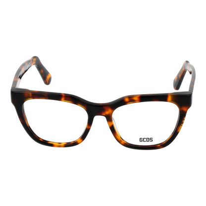 GCDS Women’s Brown Optical Frames – Butterfly Style, 52mm